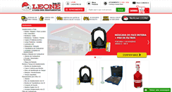 Desktop Screenshot of leone.equipamentos.com.br